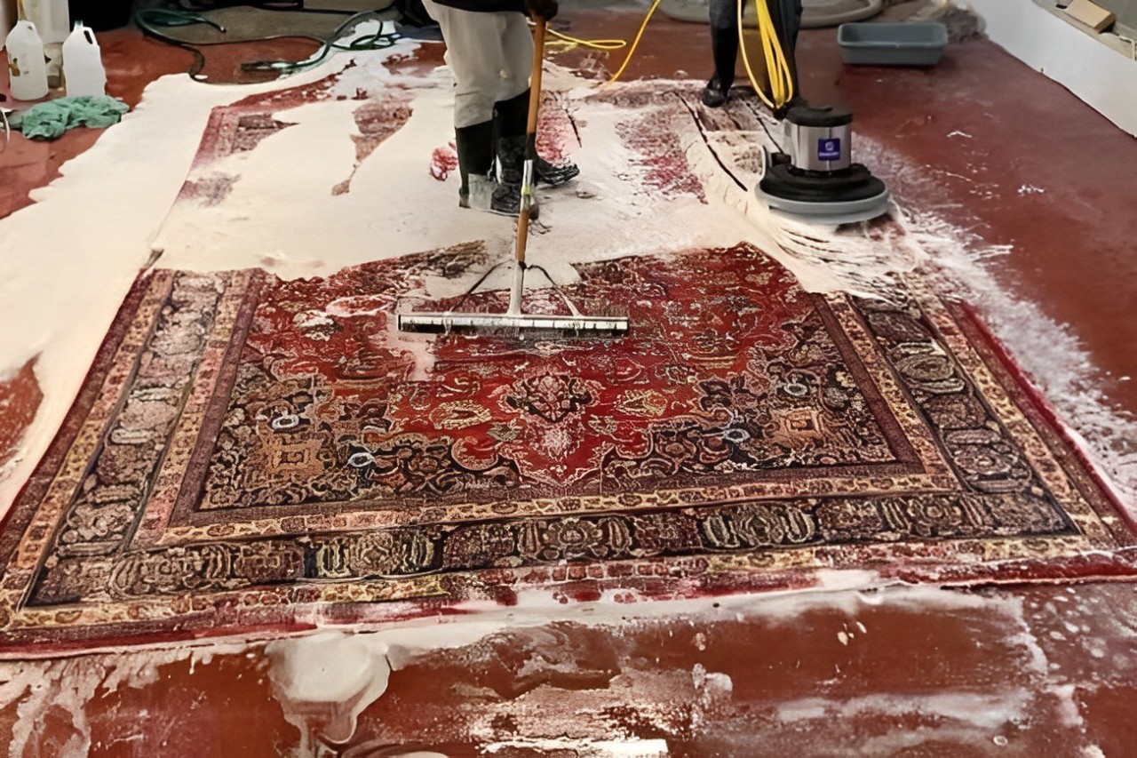 شستشو فرش دستباف در آجودانیه